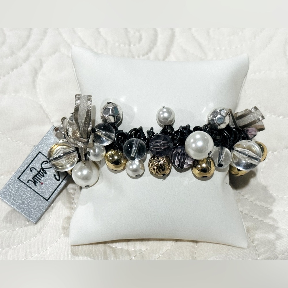 Sequin Stretch Beaded Bracelet NWT